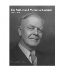 Sutherland Memorial Lectures: 1958 to 2016